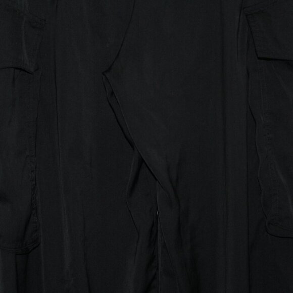 MNG Suit Black Trouser Dress Pants With Outer Pockets Size 2 - Picture 10 of 11